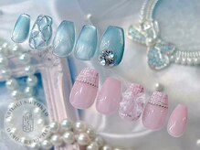 ネイルズガッシュトウキョウ 横浜西口店(NAILsGUSH TOKYO)/横浜限定♪ガーリー/ワンホン♪