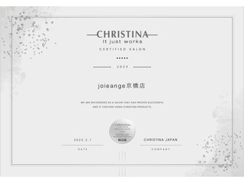 ジョアアンジェ 京橋店(joie ange)/クリスティーナ認定サロン