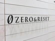 ゼロ アンド リセット(0ZERO&RESET)/【仙台/メンズ脱毛】0ZERO&REST