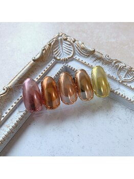 メイプルリーフ/ミラーネイルもできます