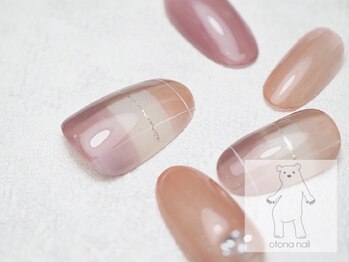 オトナネイル(otona nail)/チェックネイル