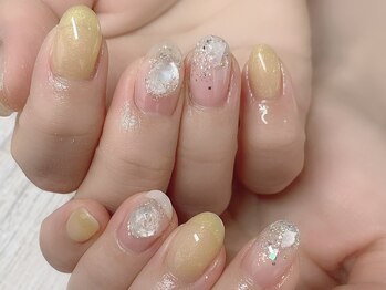 カラーズ(colors.)/イエロー×シェル×きらきら。