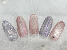 ヴィネル 平岸店(Vinel)/キラキラマグネットネイル
