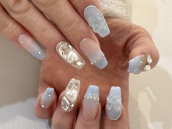 ランド ネイル 博多(LAND)/埋めつくしデザイン♪ byMinori