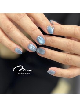 微粒子マグネットネイル♪