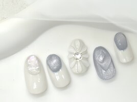 ニュアンスぷっくりフラワー8200