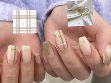 コダサンマルハチ(koda 308)/大人チェックネイル