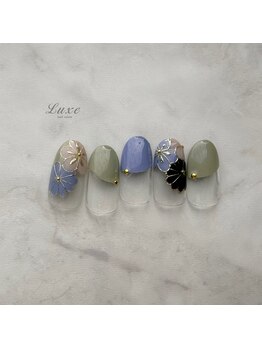 ネイルサロンリュクス (nailsalon Luxe)/ミラーアート☆
