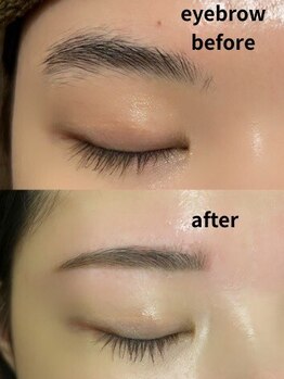 ラミュウ 国立(LA.MIU)の写真/お顔の印象は眉毛で8割決まる!1人1人の眉を骨格を分析し“似合わせ美眉”に★トレンド眉で印象的な目元へ。