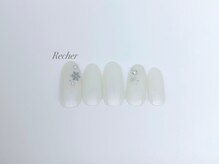 ネイルサロンリシェ 烏丸御池(Recher)/オフィス＊冬ネイル