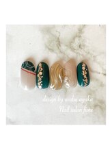 フィオーレ(fiore)/成人式ネイル 薄葉