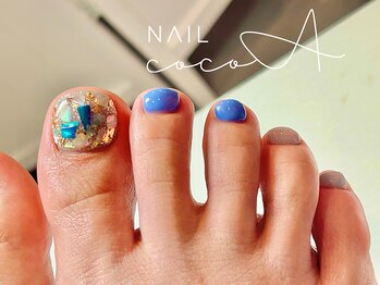 ココア(cocoA)/フットネイル