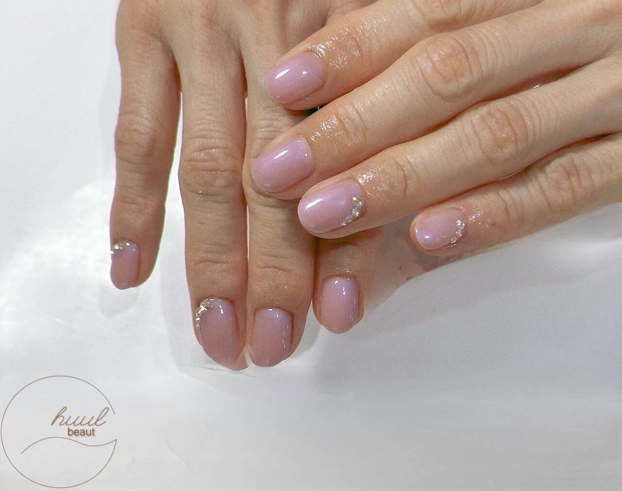 22))フレンチガーリー ピンクミラー ネイルチップ ニュアンス オーロラネイル 22))フレンチガーリー ピンクミラー ネイルチップ ニュアンス