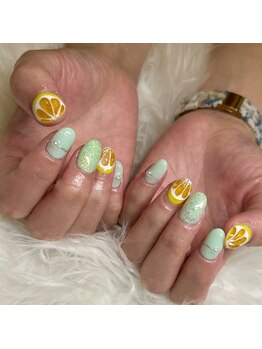 アーバンシーネイル 川口店(Urbansea nail)/レモンネイル