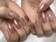 サロンルカ(SALON RUKA)の写真/【うる艶ネイルが大人気☆】普通のワンカラーとは一味違う、『透明感のあるカラー』で印象的な指先に♪