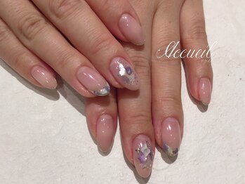 アクイユ 銀座店(ACCUEIL)/上品ネイル