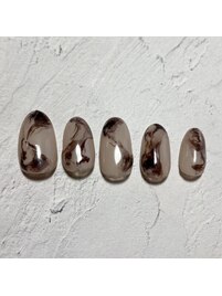 じゅわじゅわ手描きマーブル♪