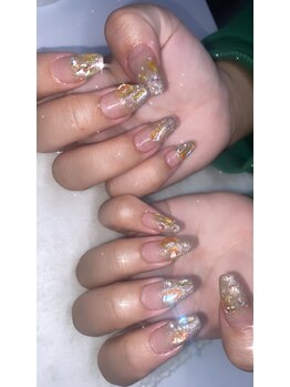 ラメグラデーション