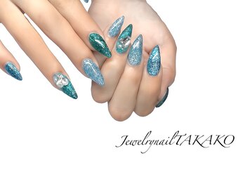 ジュエリーネイル タカコ(Jewelry nail TAKAKO)/キラッキラネイル