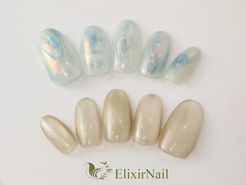 エリクサーネイル 神田(Elixir Nail)/シンプル / クーポン使用