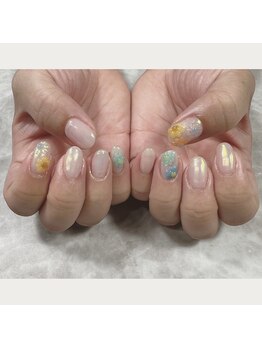 てぃーだ/フラワーネイル