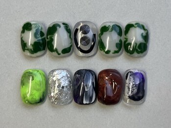 ネイルアンドアイラッシュ アールイー(Re)/Simple Art 6600