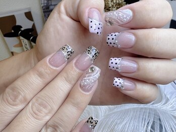 メロディービューティーサロン(Melody)/ヒョウ柄ネイル