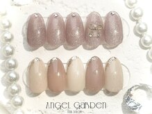 エンジェルガーデン 青山店(Angelgarden)/ヌーディーピンクデザイン