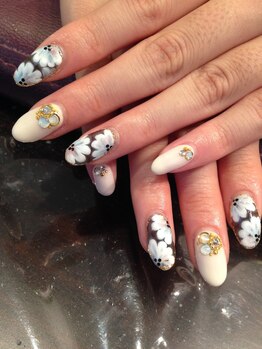 リオッサ オブ ラグーン(RIOSSA of Lagoon)/ブラックフラワー×ホイル