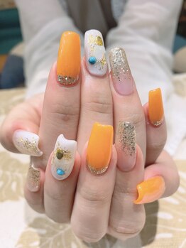 エムズスタイル ネイルバー(M's Style NAIL BAR)/ミディアムスカルプ付け放題