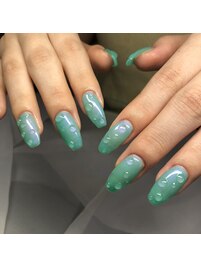 水滴ネイル！