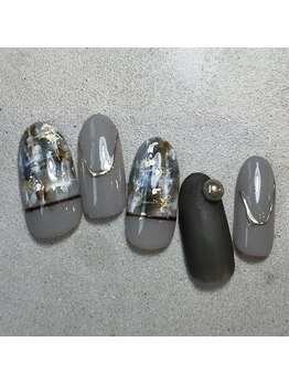 ネイルサロンクリアヴィラ(nail salon clear villa)/Design nuance¥9990
