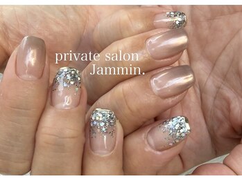 大人なラメネイル