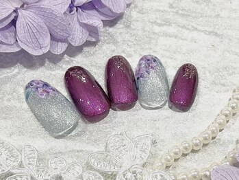 ネイルサロン ロゼプリュム/紫陽花クーポン
