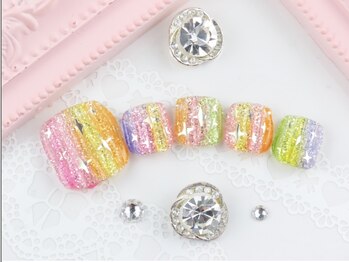 ヒロネイル(Hiro Nail)/フットジェル付け放題/9980