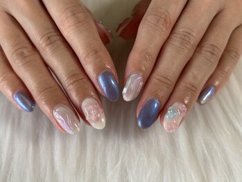 セレクト(Select)/ぷっくりお花ネイル