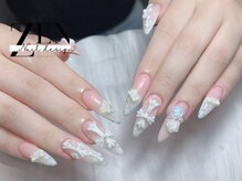 ゼン ネイル デザイン 池袋(ZEN NAIL DESIGN)/題長さだしやり放題×つけ放