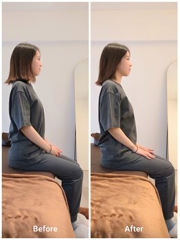 いとう美容整体/☆座り姿勢のBefore After☆