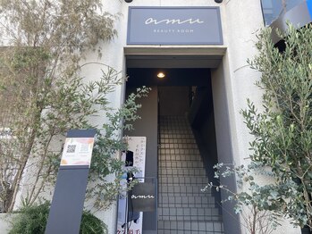 ビューティルーム アム(BEAUTY ROOM amu)/こちらの建物の2Fがamuです♪