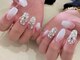 ネイルモグ(nail Mog)の写真/成人式/イベント/ブライダルにも◎繊細アートもおまかせ☆長さ出しのできるスカプルも対応OK!理想の指先へ!