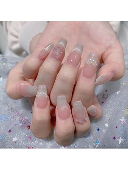 クイーンズビューティーサロン 新宿本店(Queen's beauty salon)/チップ長さ出しアートやり放題