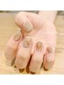 【ハンド】デザインシンプルネイルコース　5800円→5300円