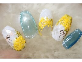 お花マグネットネイル