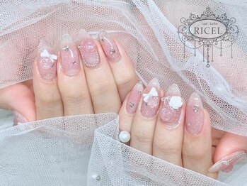 リシェル 原宿店(Ricel)/薔薇×チークデザイン♪