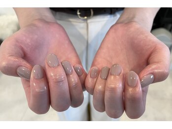 ホワイルアットネイル ハラジュク(while at nail HARAJUKU)/オーダーメイドワンカラー☆