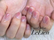 ルリアン(LeLien)/桃ネイル
