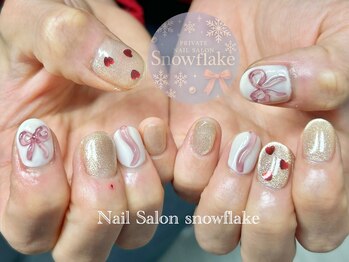 スノーフレーク(Snowflake)/定額デザインコース☆