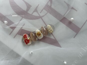 アモネイルアトリエ('amo nail atelier)/上品和柄♪