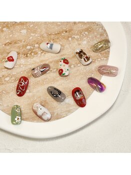 干支、和風ネイル