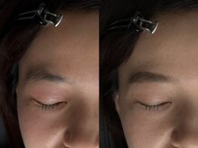 ラトリエ(L'Atelier)/eyeblow wax｜before/after